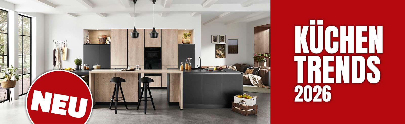 Banner Küchentrends 2025